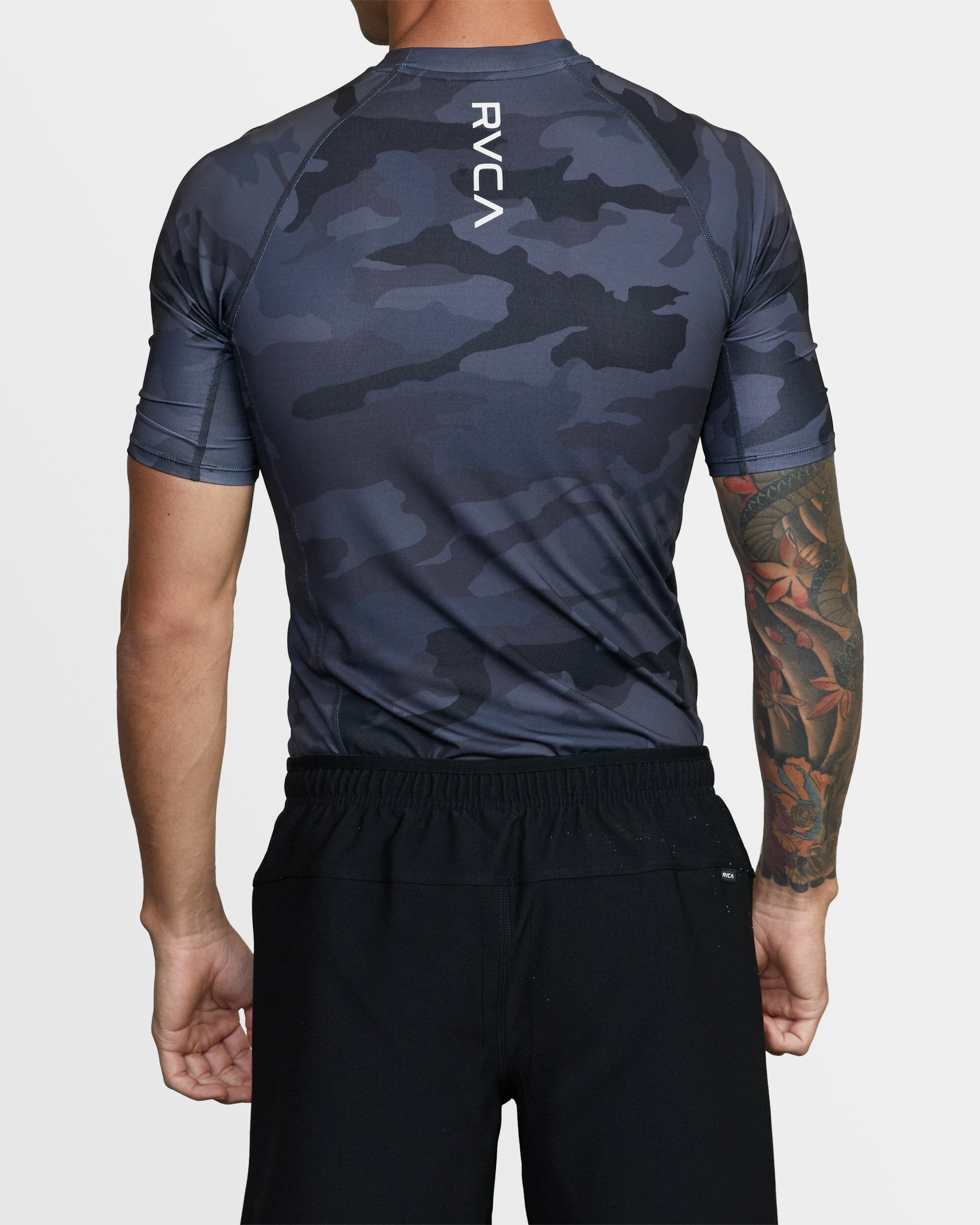 Mens Sport Short Sleeve Rash Vest