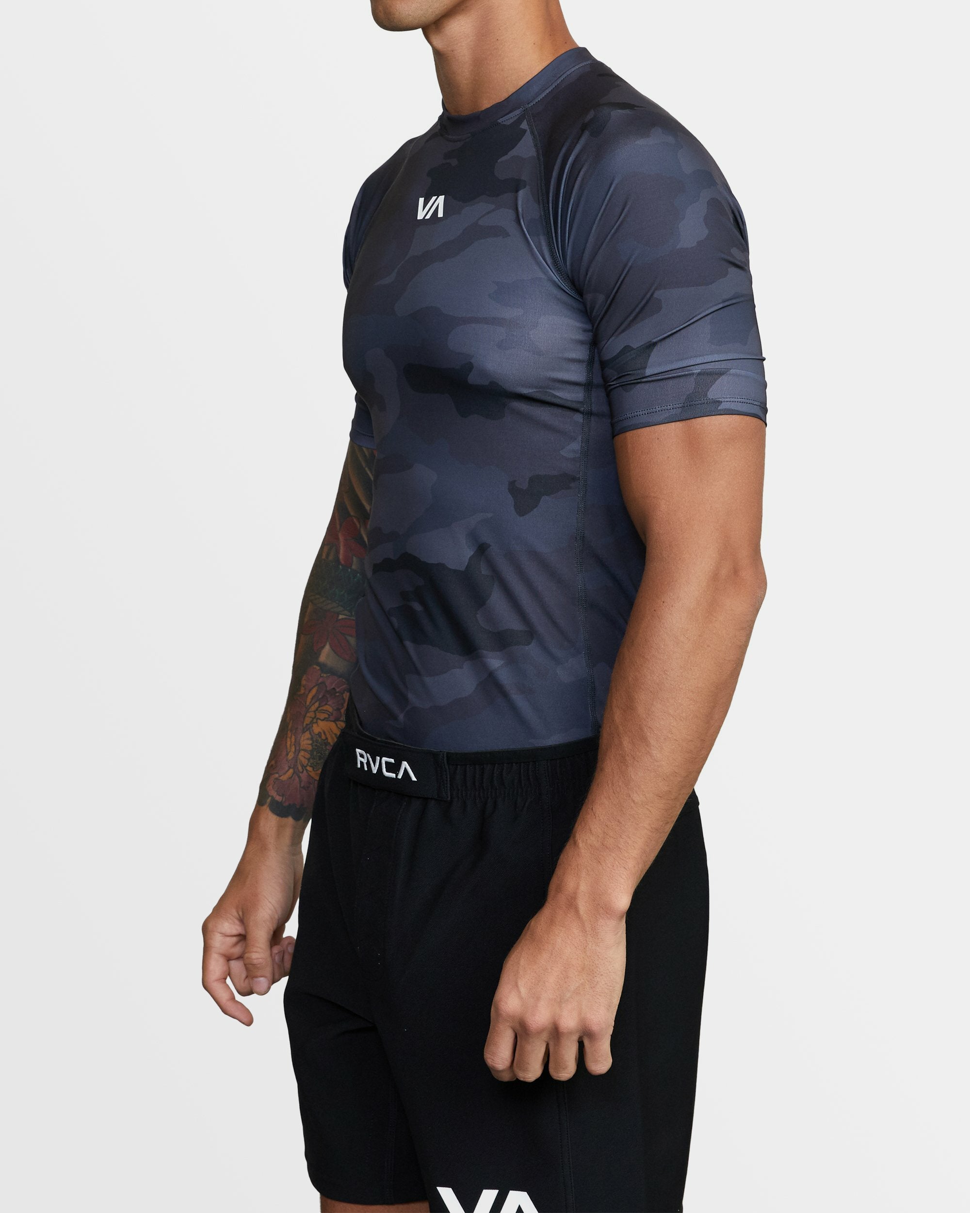 Mens Sport Short Sleeve Rash Vest