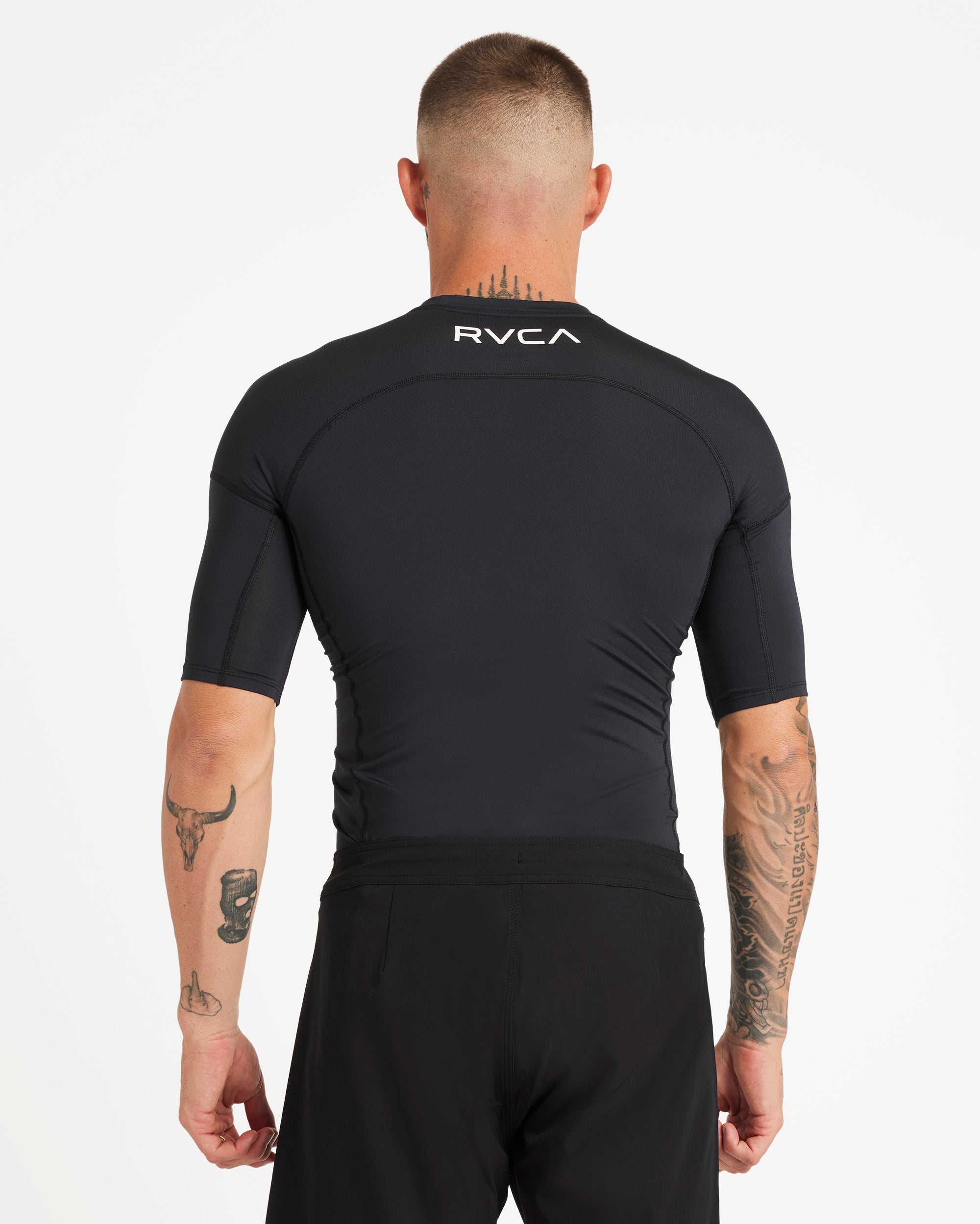 Mens Sport Short Sleeve Rash Vest
