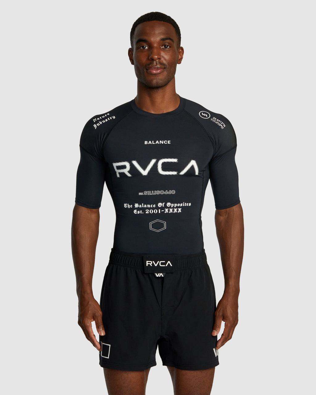 Mens Sport Short Sleeve Rash Vest