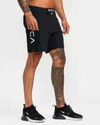 Mens Grappler 17" Athletic Shorts