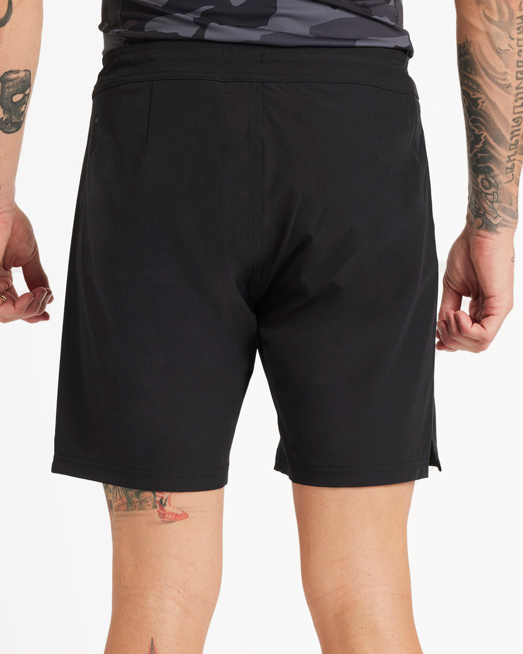 Mens Fight Scrapper Elastic 17" Shorts