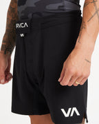 Mens Fight Scrapper Elastic 17" Shorts