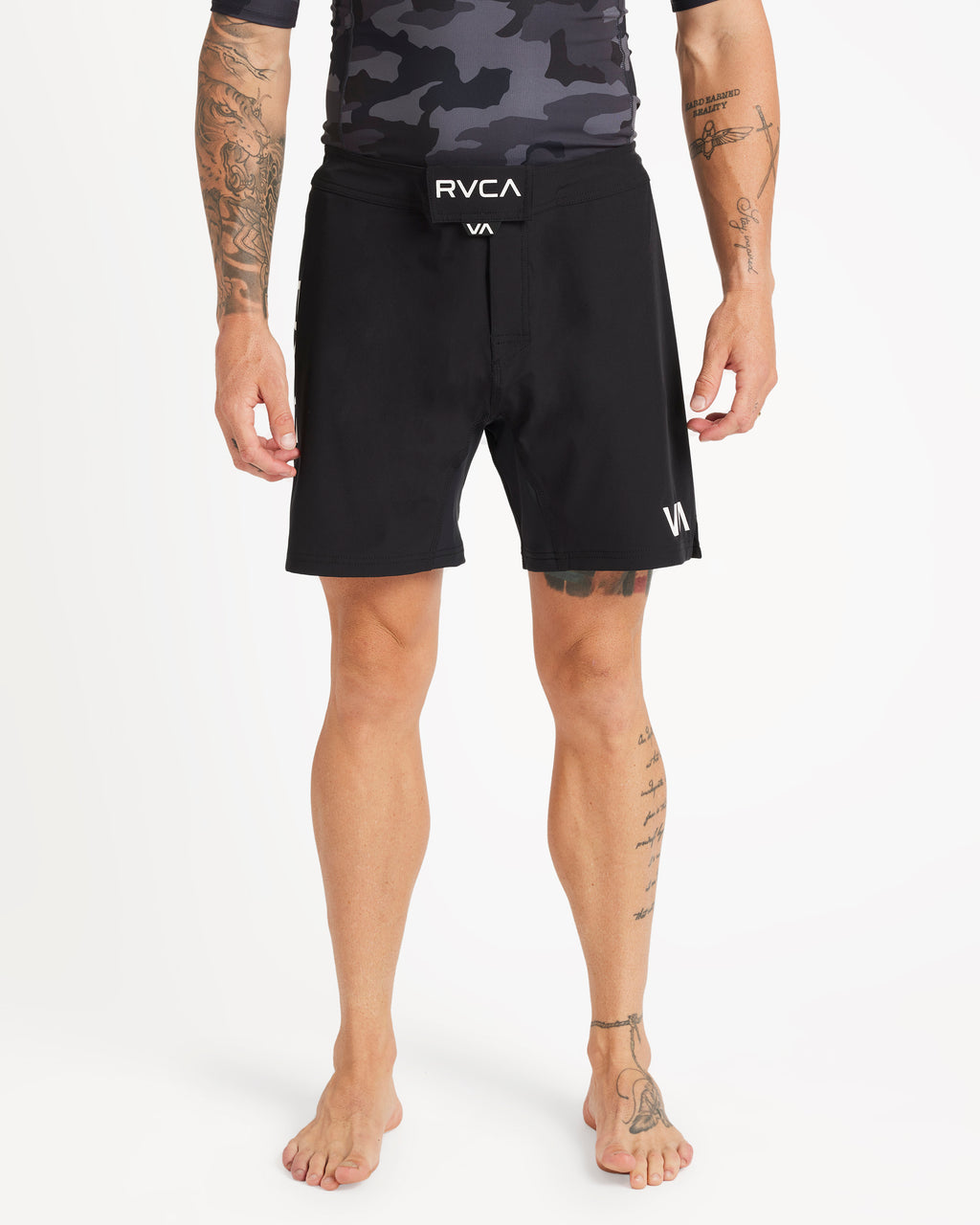 Mens Fight Scrapper Elastic 17" Shorts