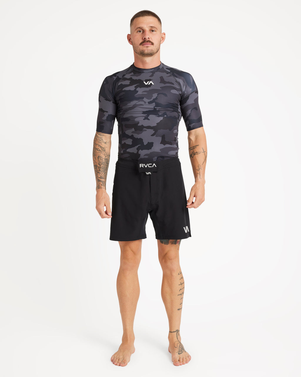 Mens Fight Scrapper Elastic 17" Shorts