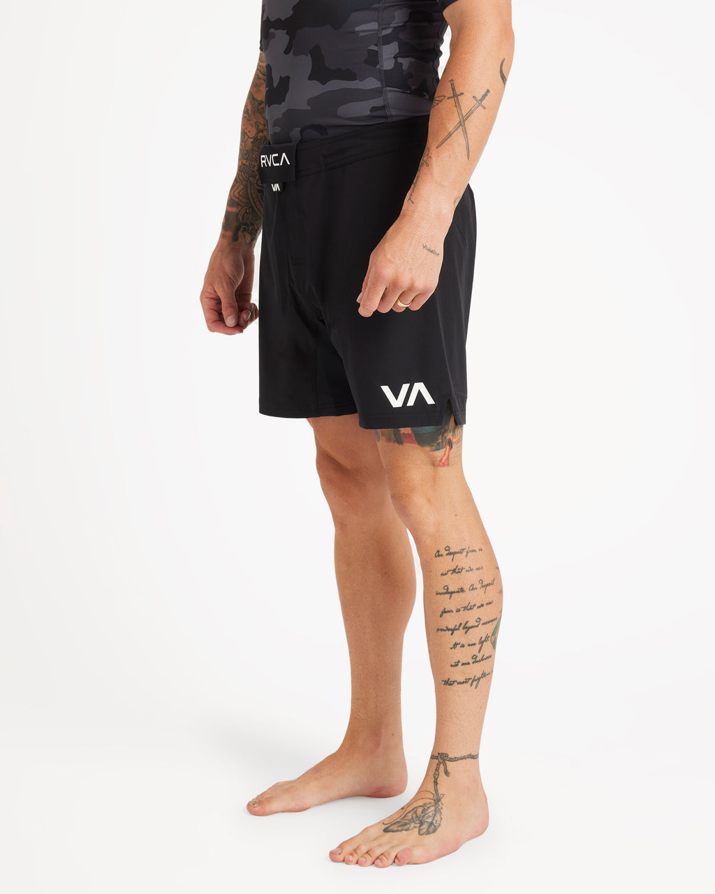 Mens Fight Scrapper Elastic 17" Shorts
