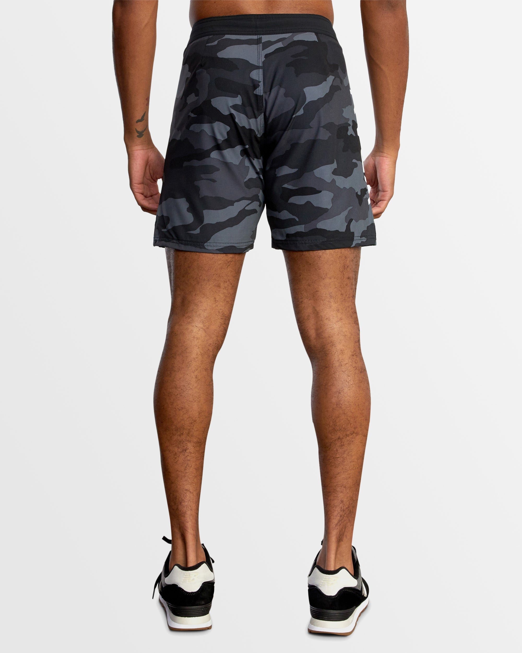 Mens Fight Scrapper Elastic 17" Shorts