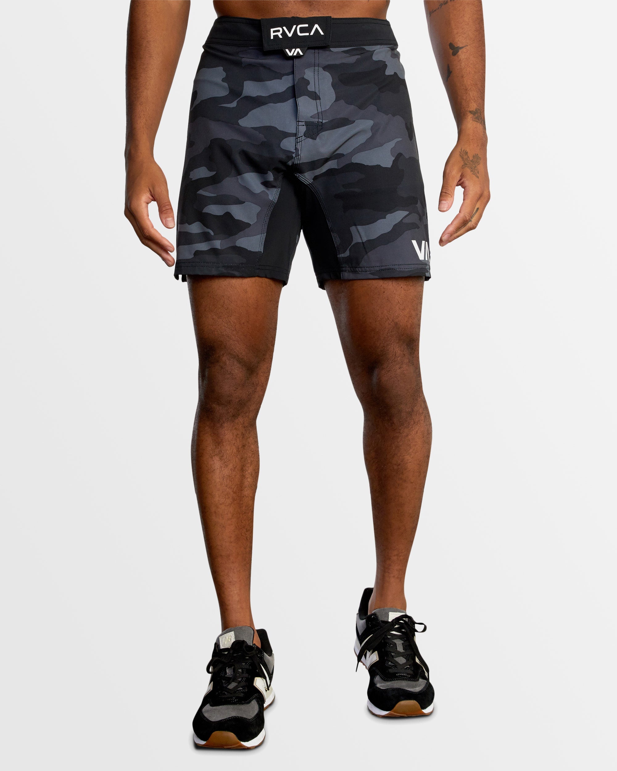 Mens Fight Scrapper Elastic 17" Shorts