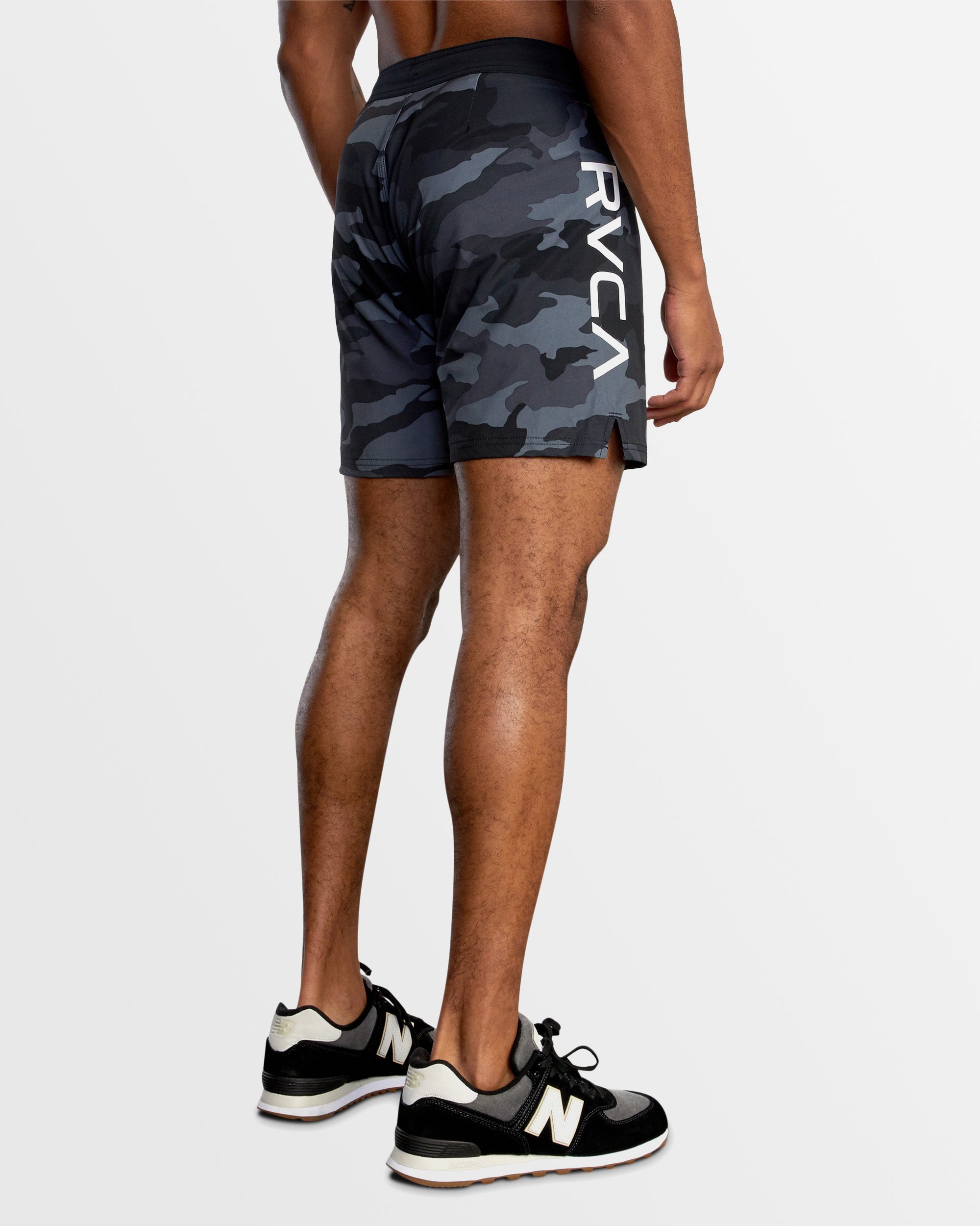 Mens Fight Scrapper Elastic 17" Shorts