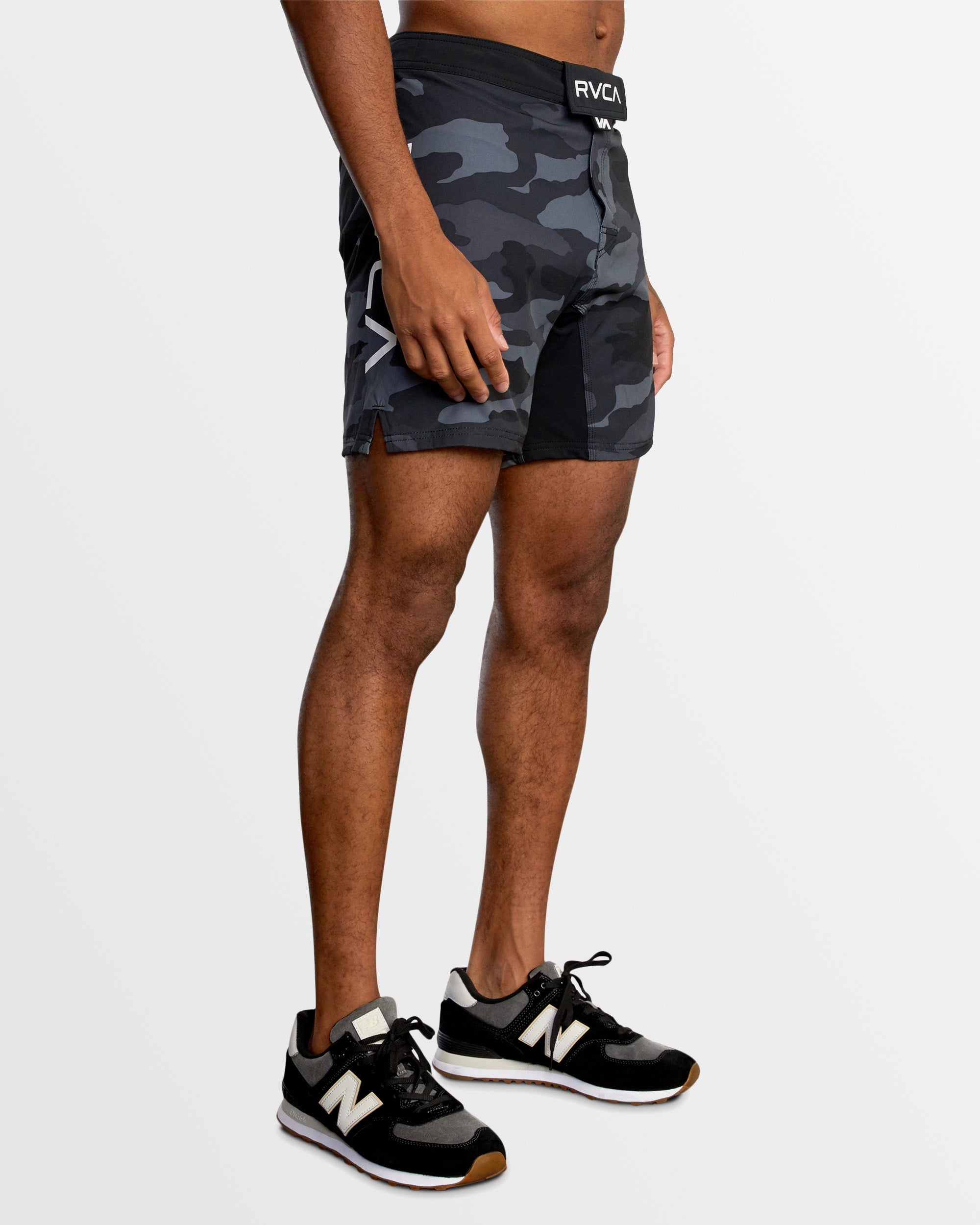 Mens Fight Scrapper Elastic 17" Shorts