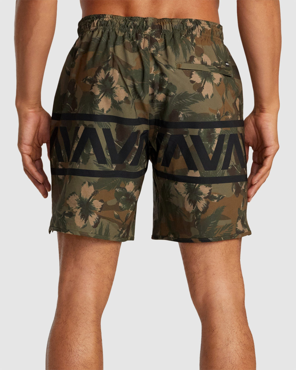 Mens Hawaii Yogger Stretch17" Walkshorts