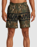 Mens Hawaii Yogger Stretch17" Walkshorts