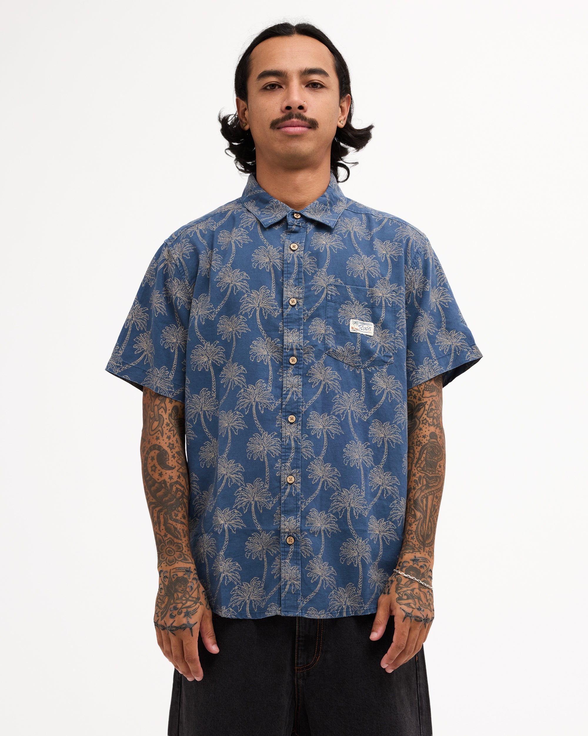 Mens Exotica Shorts Sleeve Shirt