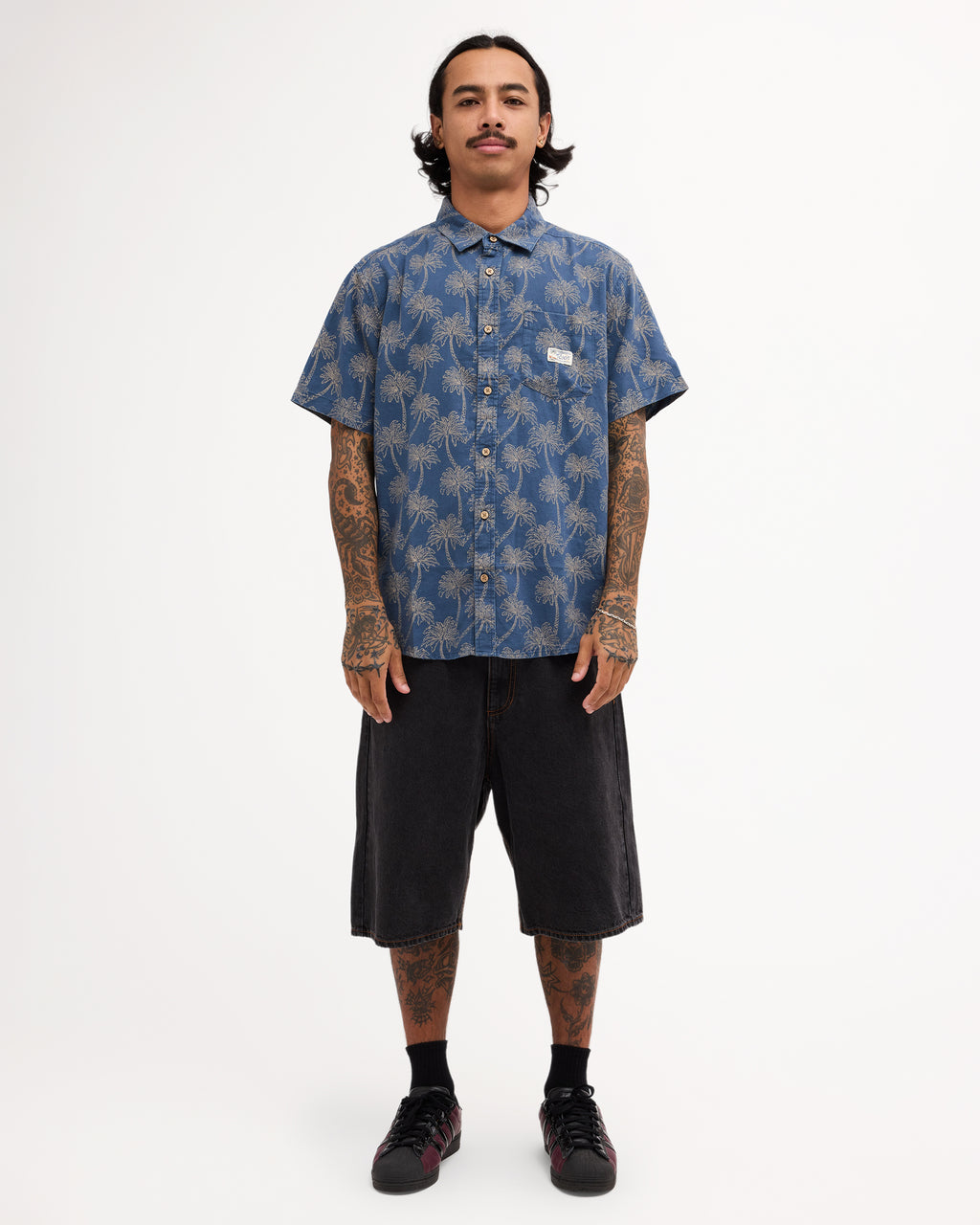 Mens Exotica Shorts Sleeve Shirt