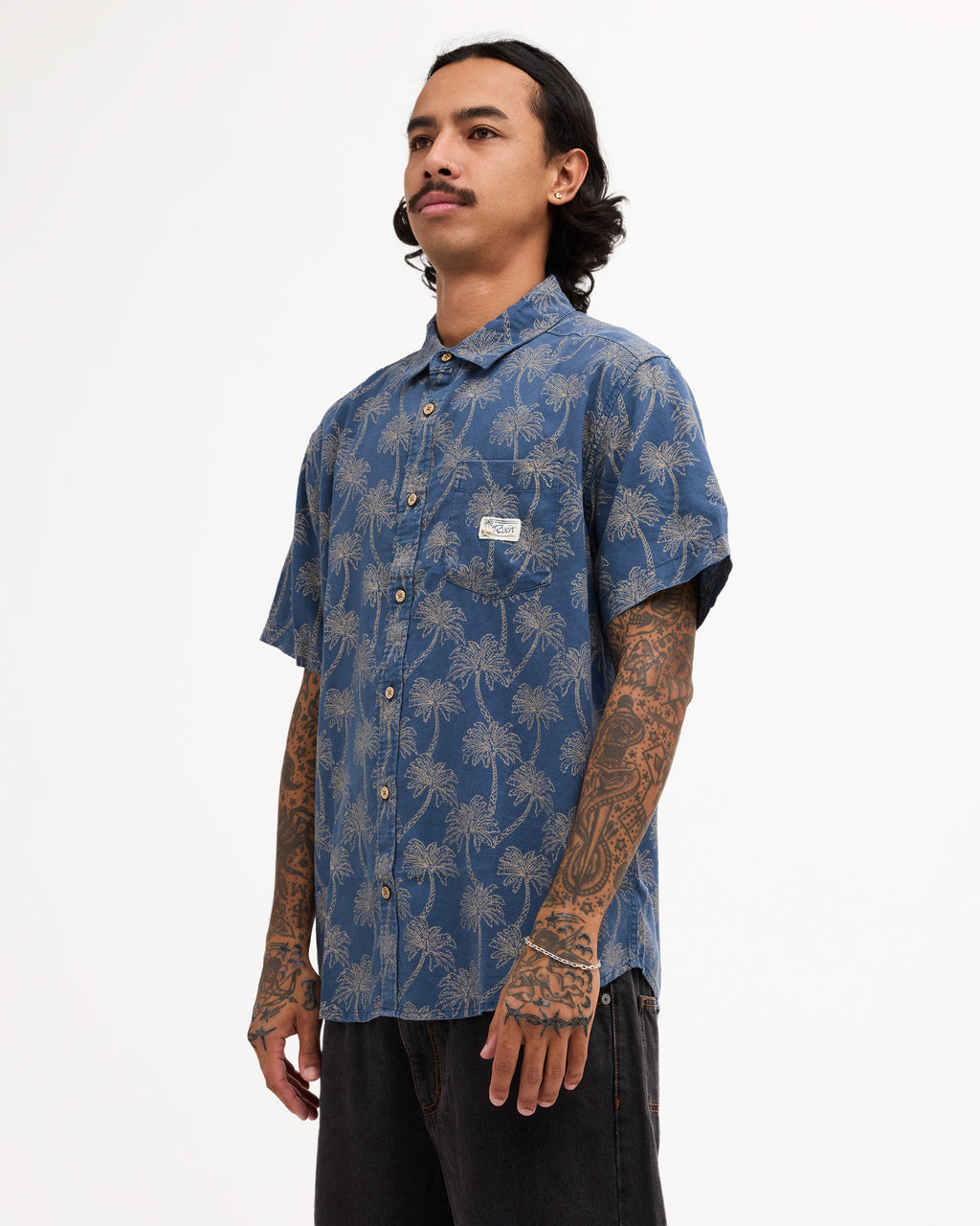 Mens Exotica Shorts Sleeve Shirt