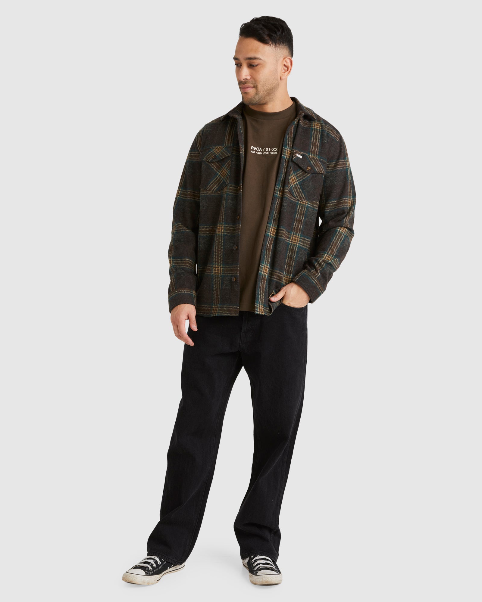 Mens Vacancy Long Sleeve Shirt