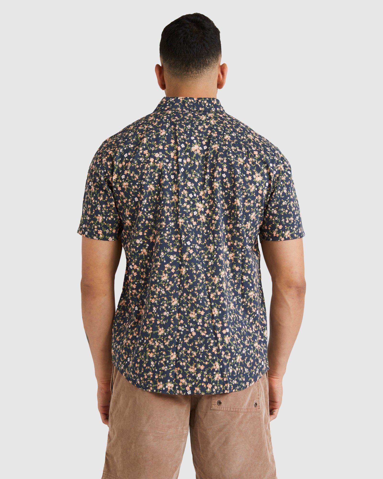 Mens Botanical Short Sleeve Shirt