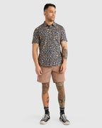 Mens Botanical Short Sleeve Shirt
