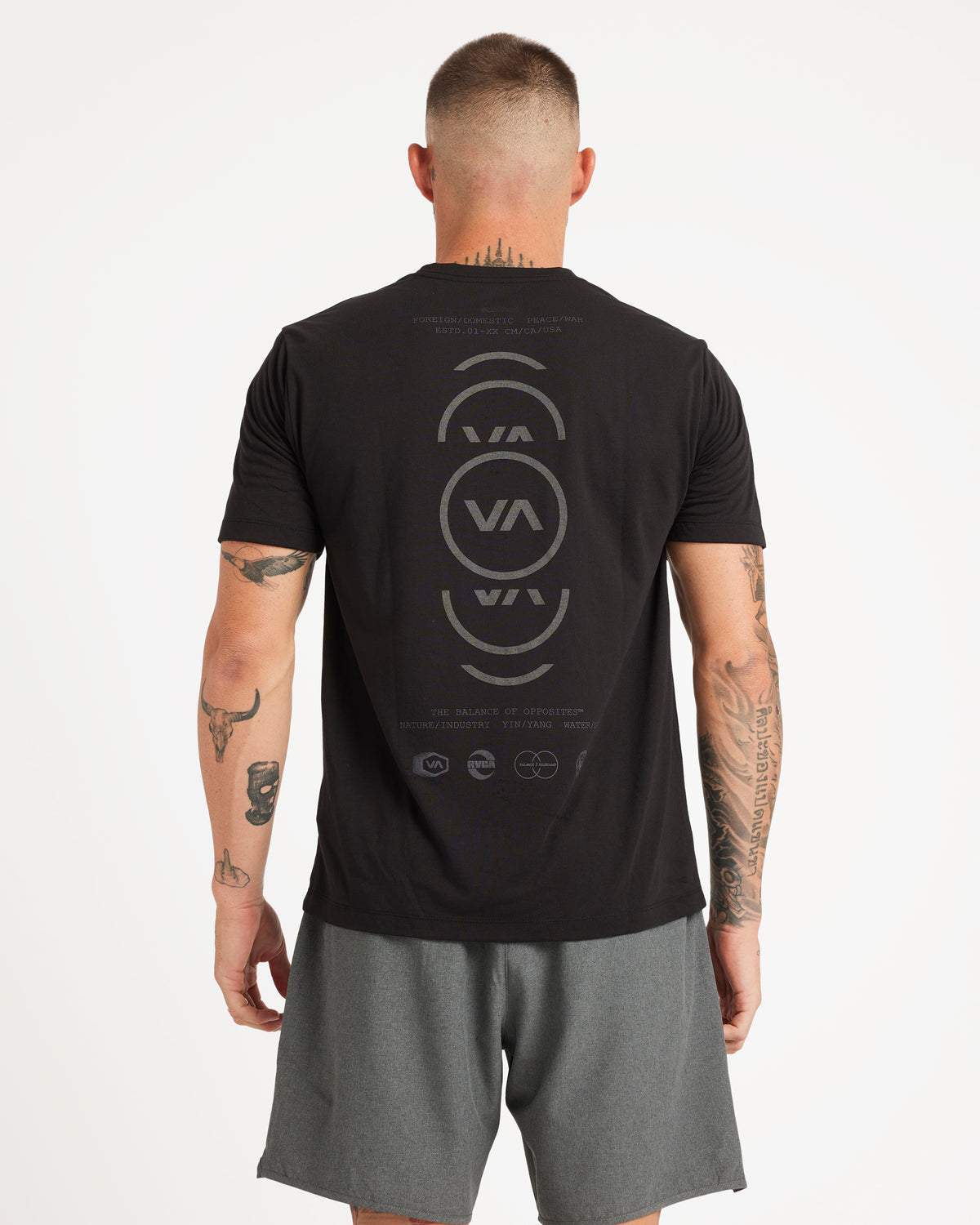 Mens VA Circle Splitter T-Shirt