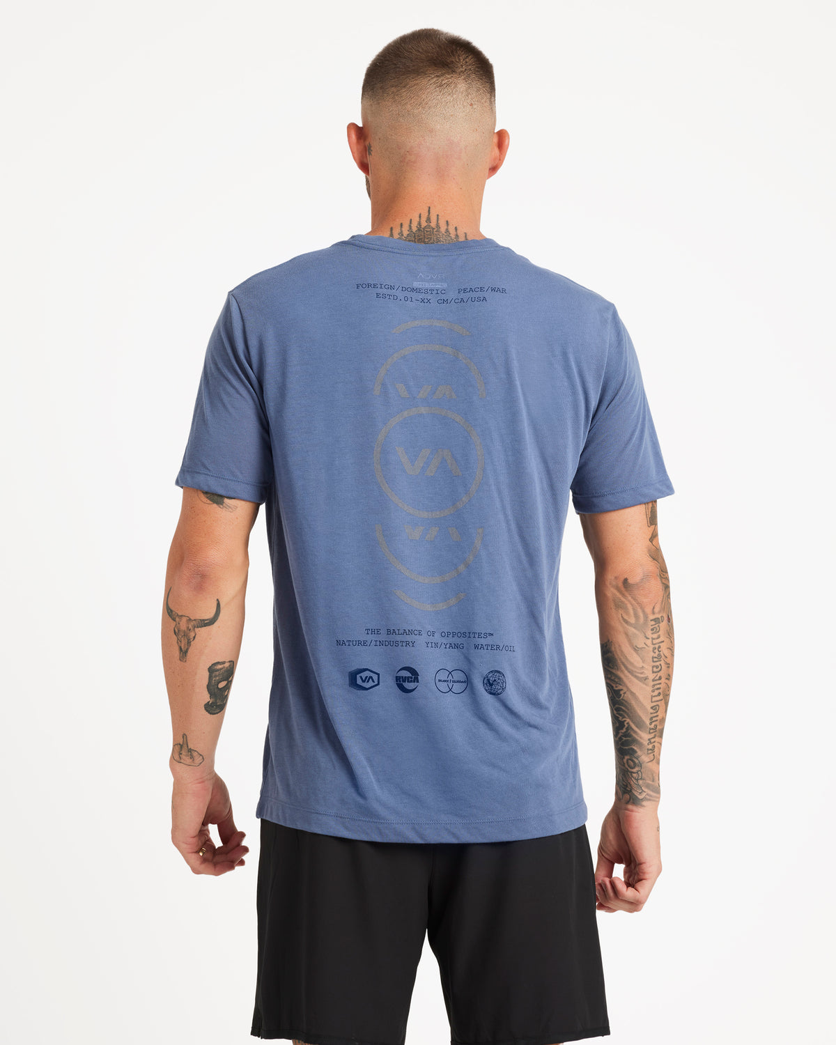 Mens VA Circle Splitter T-Shirt