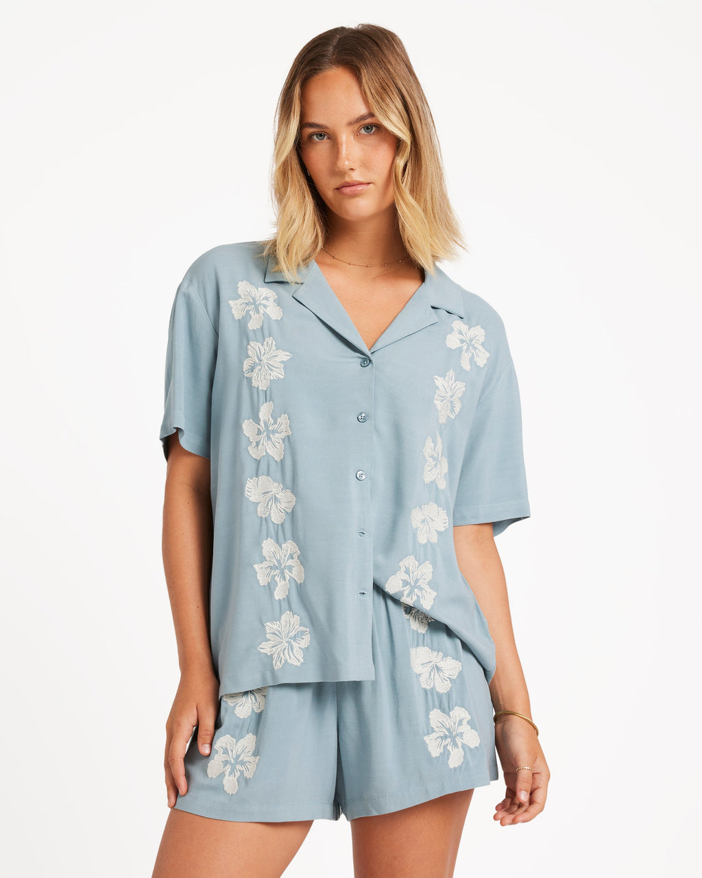 Womens Tropicali Shor Sleeve Shirt