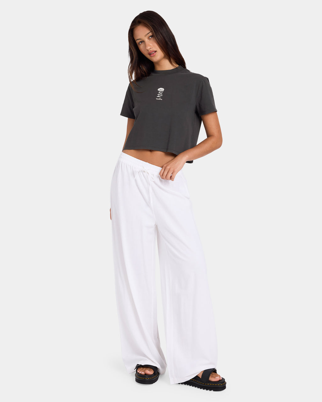 Womens Backbeatz Solid Pants