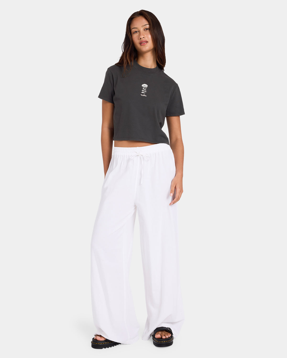 Womens Backbeatz Solid Pants