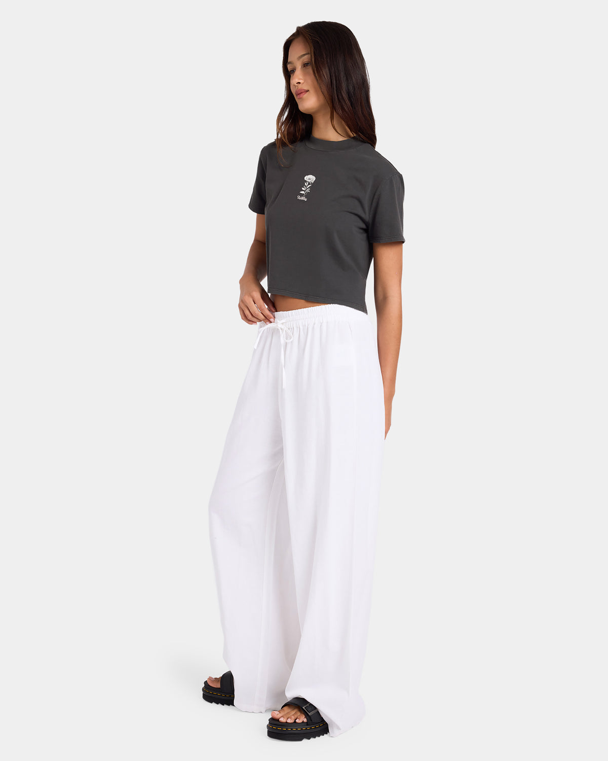 Womens Backbeatz Solid Pants