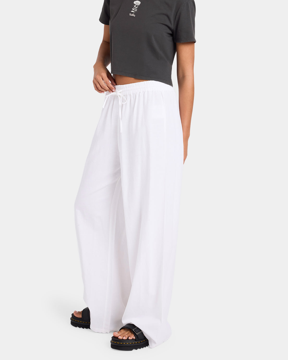 Womens Backbeatz Solid Pants