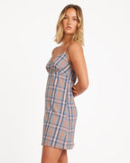 Womens Sand Burn Mini Dress