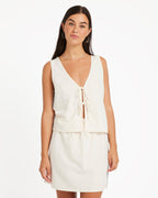 Womens Small Talk Mini Skirt