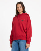 Womens Moove On Pullover Hoodie