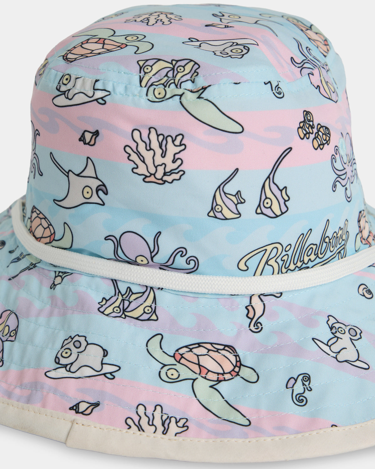 Girls 2-7 Brentos Ocean Playground Reversible Bucket Hat