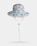 Girls 2-7 Brentos Ocean Playground Reversible Bucket Hat