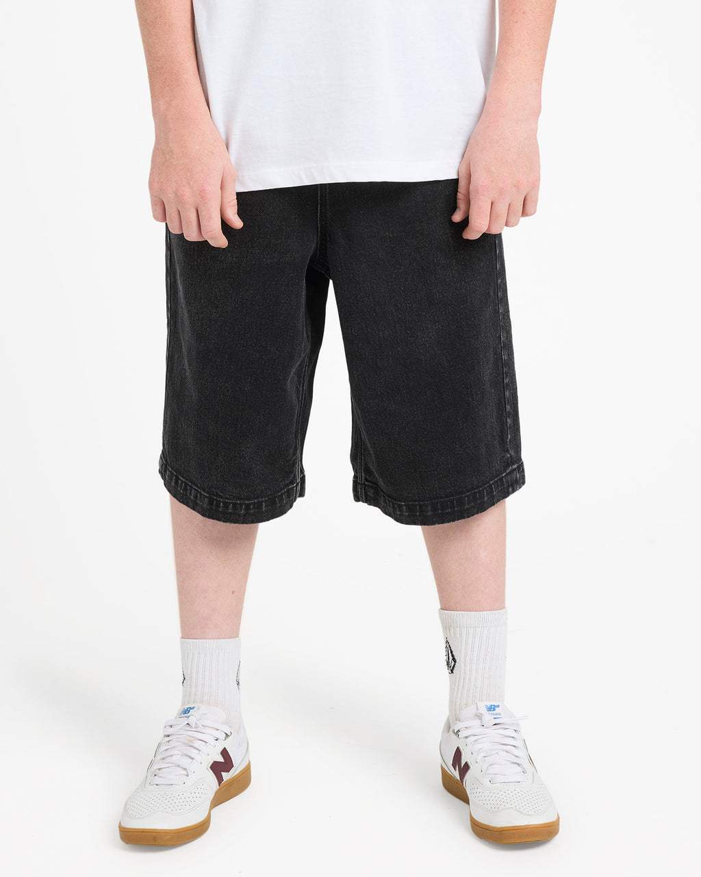 Boys 8-16 Freazy Loose Denim Shorts