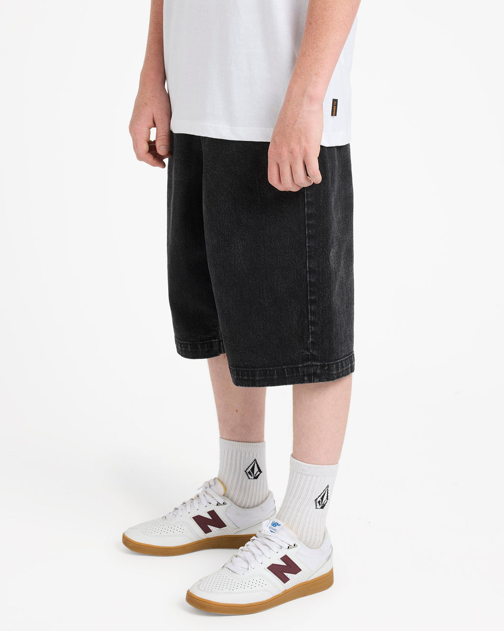Boys 8-16 Freazy Loose Denim Shorts