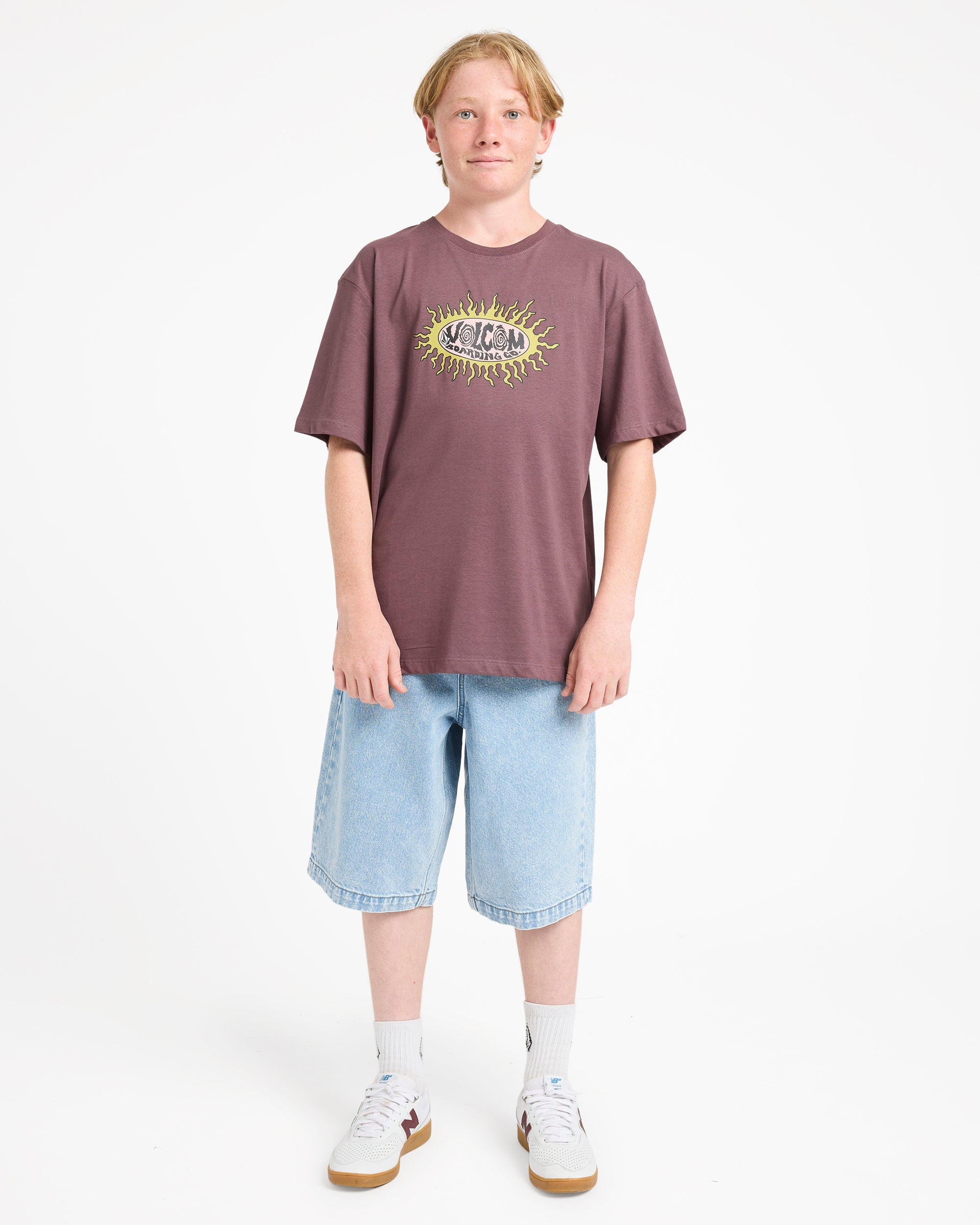 Boys 8-16 Freazy Loose Denim Shorts