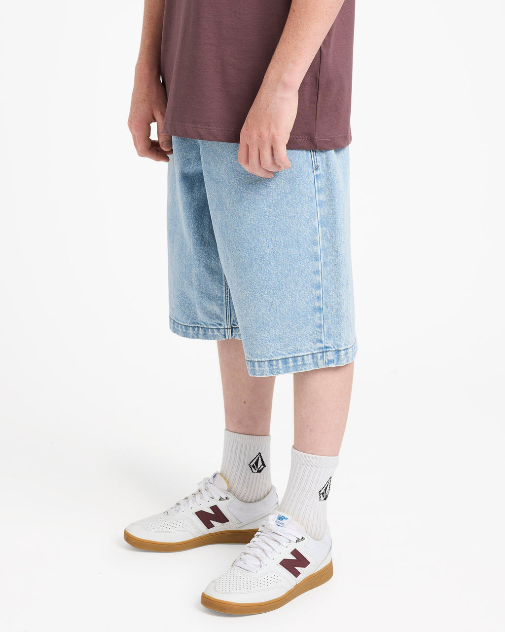 Boys 8-16 Freazy Loose Denim Shorts