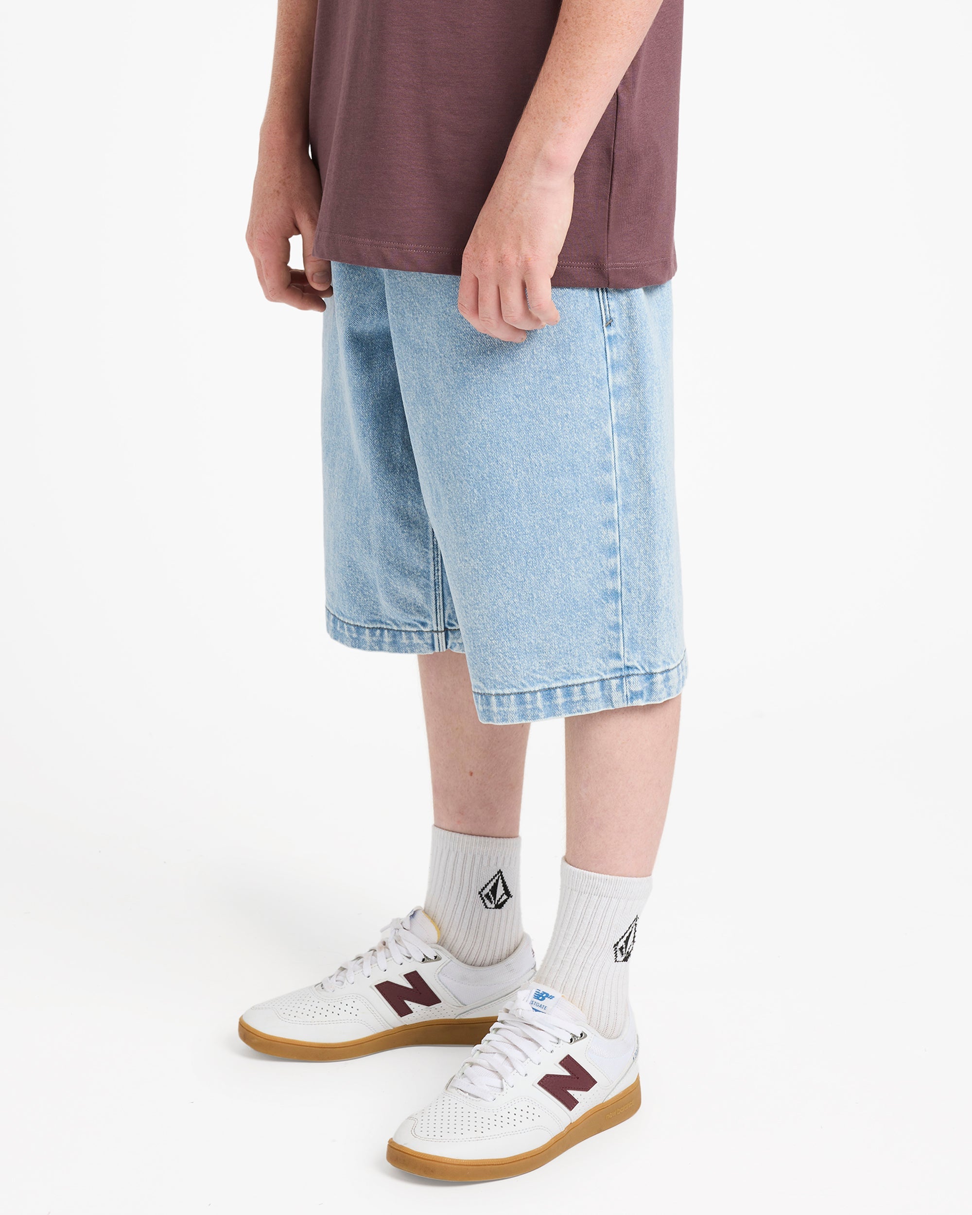 Boys 8-16 Freazy Loose Denim Shorts