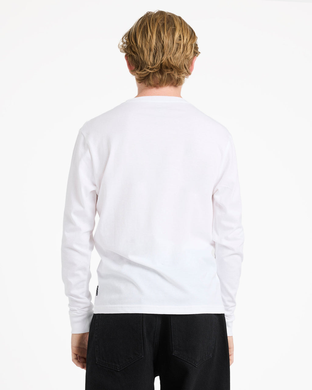 Boys 8-16 Iconic Stone Long Sleeve T-Shirt