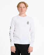 Boys 8-16 Iconic Stone Long Sleeve T-Shirt