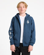Boys 8-16 Iconic Stone Zip Up Hoodie