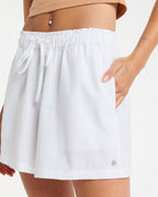 Womens Place To Elastic Waist Shorts