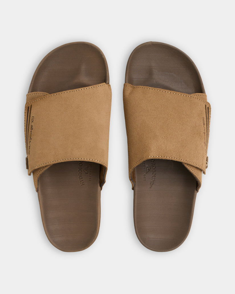 Mens Sunset Suede Slides