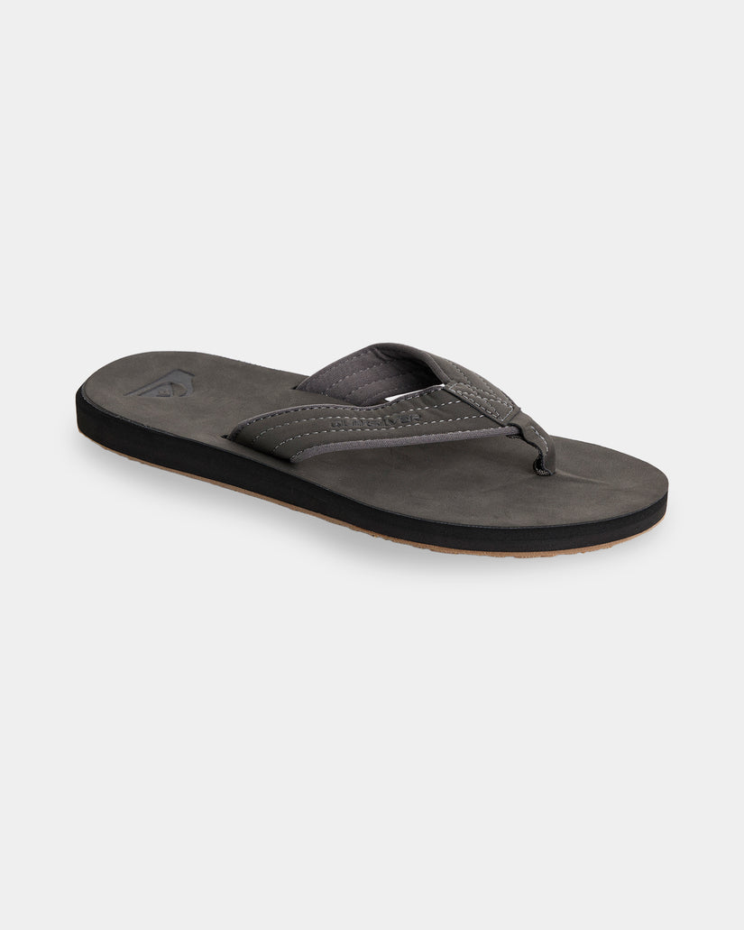 Mens Carver Nubuck Thongs