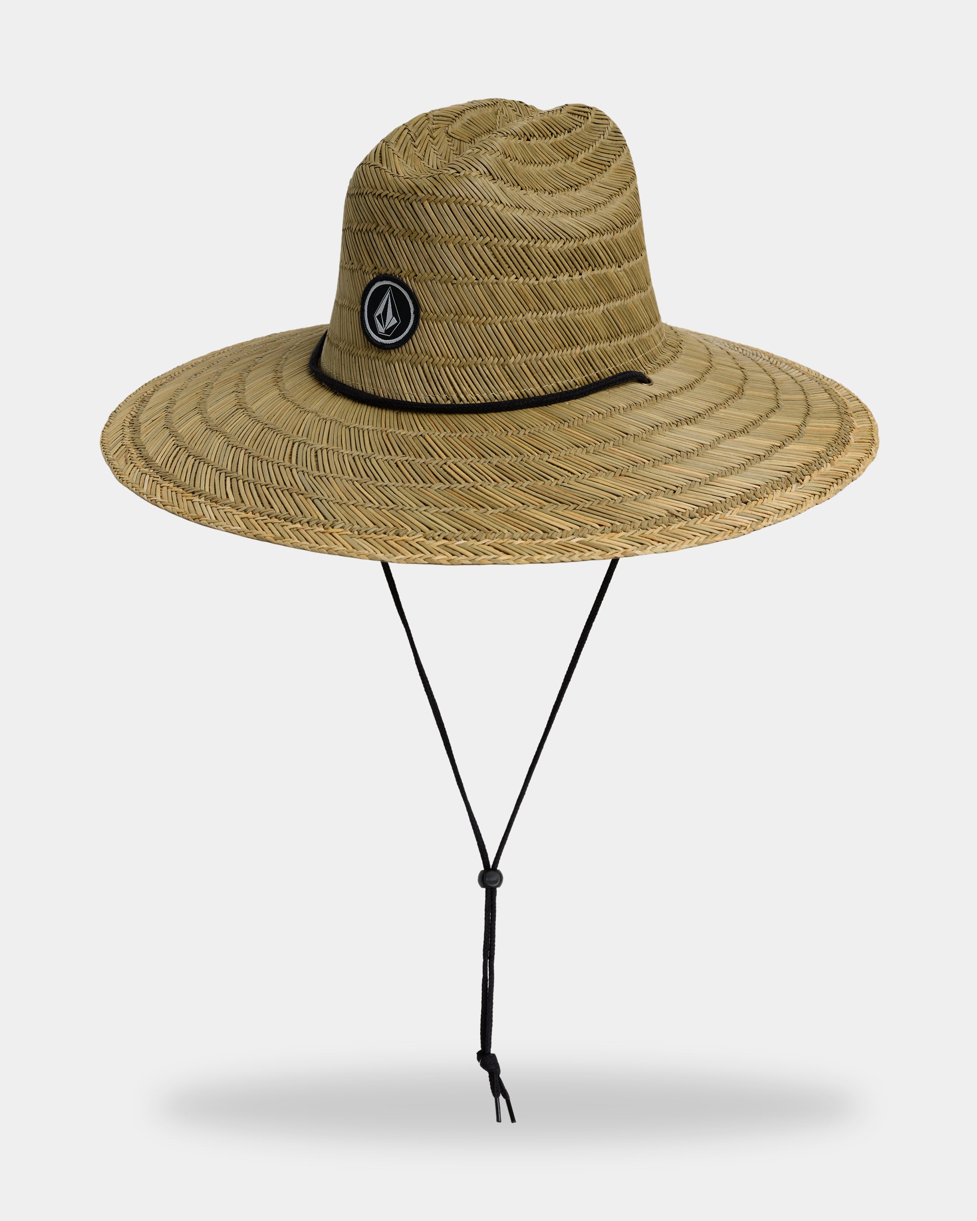 Mens V Square Straw Hat