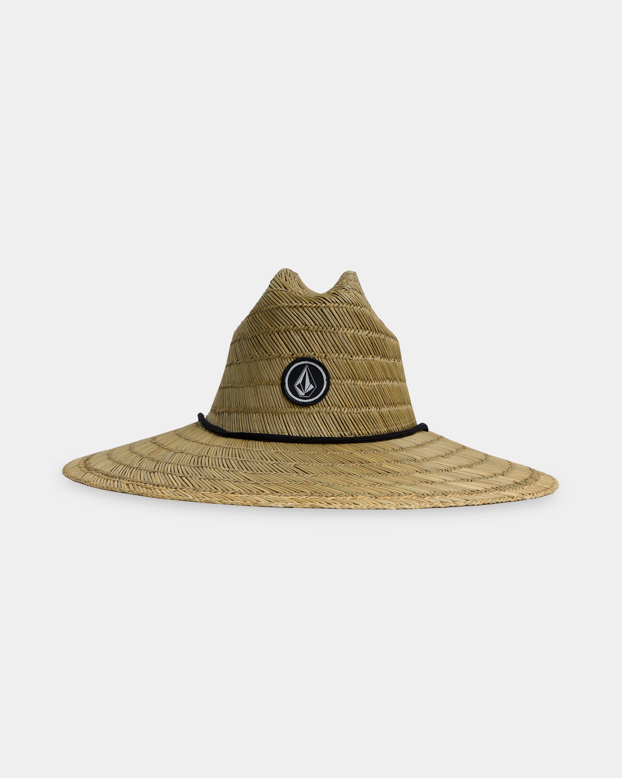 Mens V Square Straw Hat