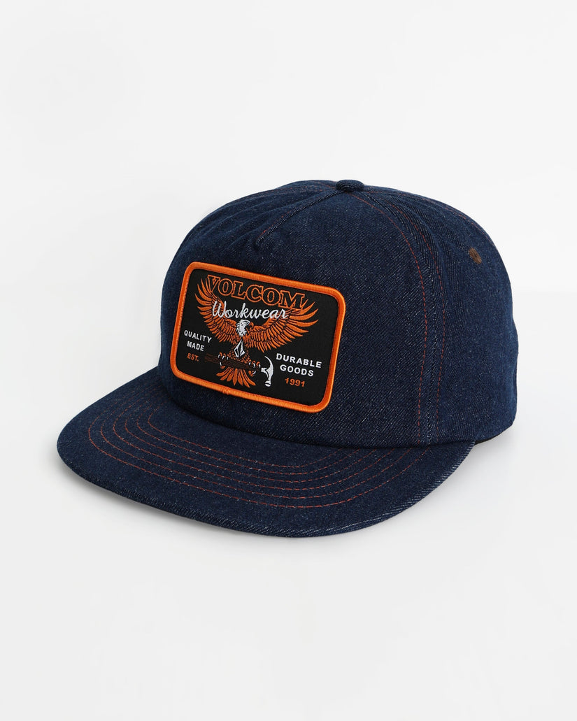 Mens Hammered Workwear Cap