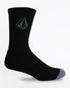 Mens Full Stone Mix Sock 3 Pack Crew Socks