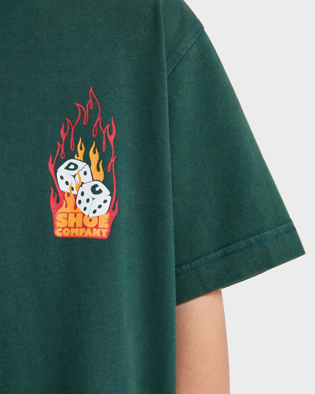 Boys 10-16 Burning Dice T-Shirt